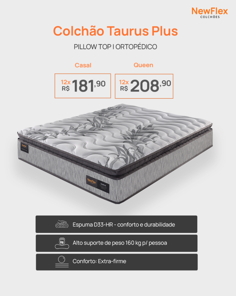 Colchão Taurus Plus