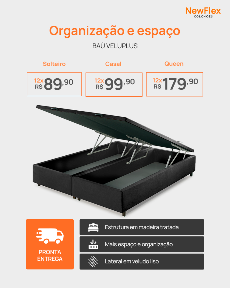 Baú Veluplus